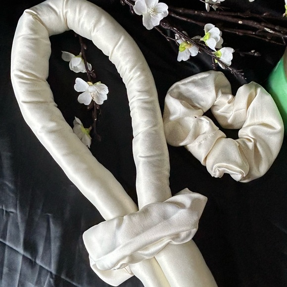 Silk Heatless curlers, overnight Hair Curling Set , Damage Free Curls, Roller, - Picture 4 of 4